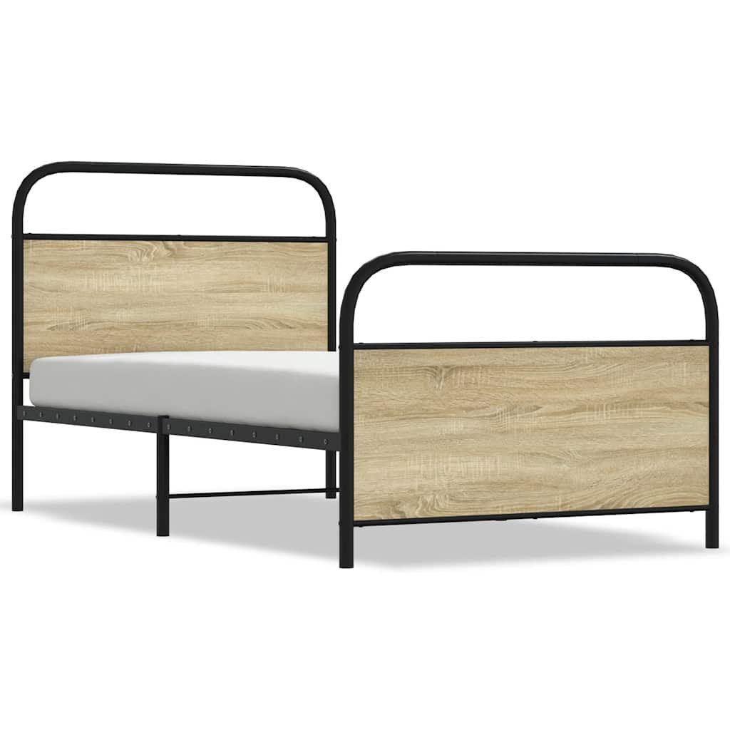 vidaXL Bett Bettgestell ohne Matratze 90x200 günstig online kaufen