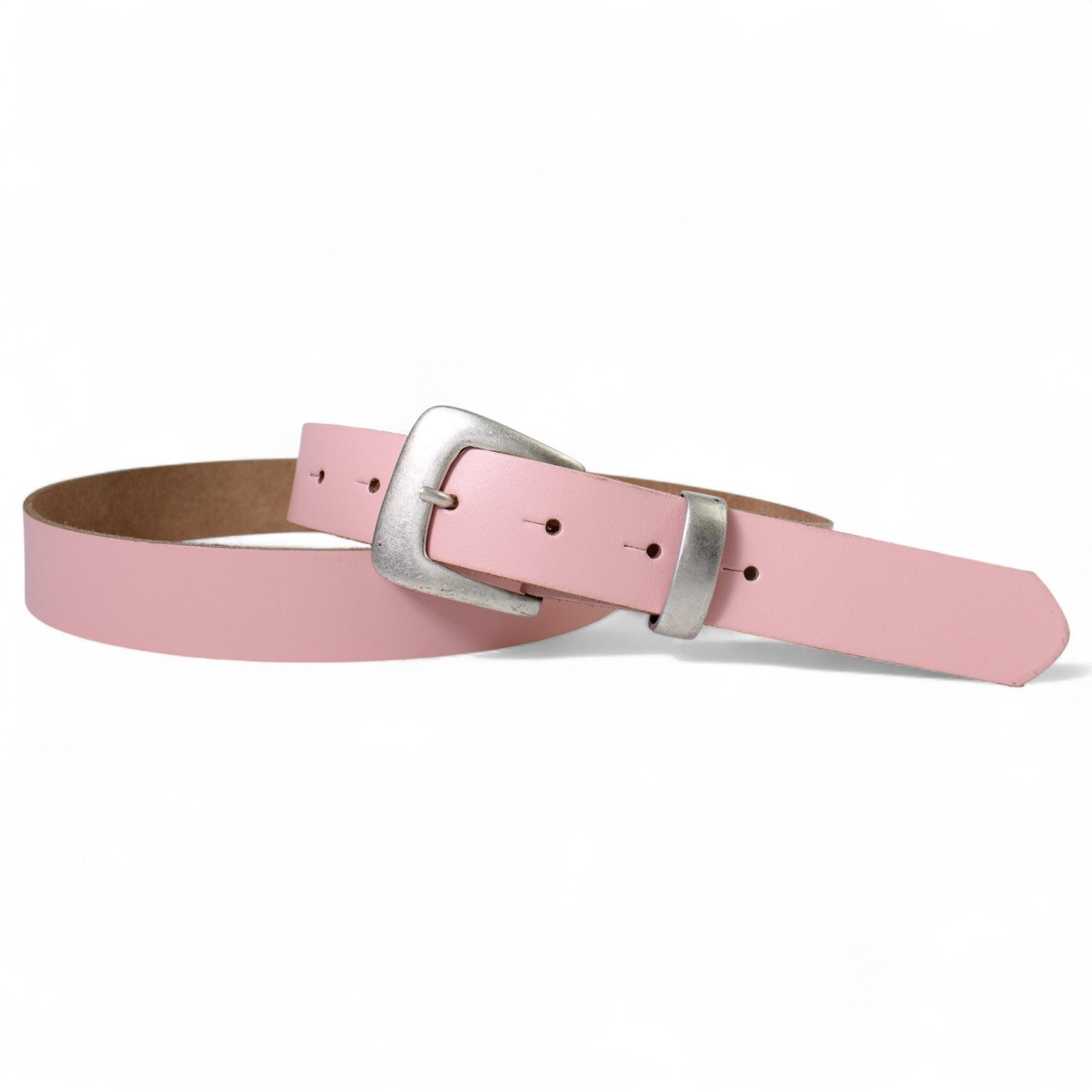 Taillengürtel Damen Rindleder schmal