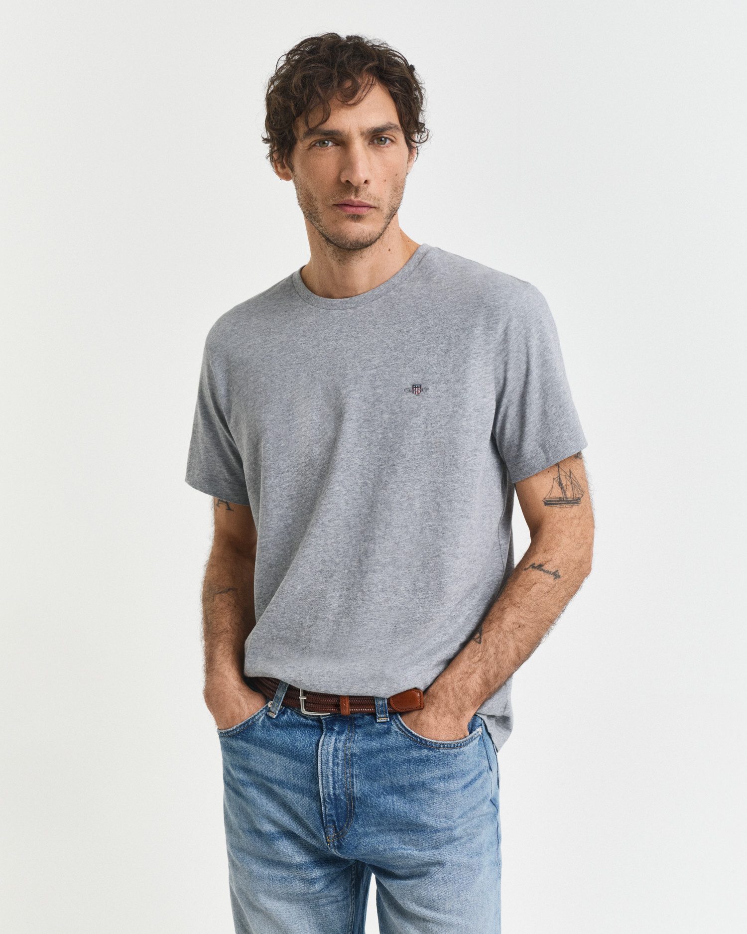 Gant T-Shirt REG SHIELD SS T-SHIRT günstig online kaufen