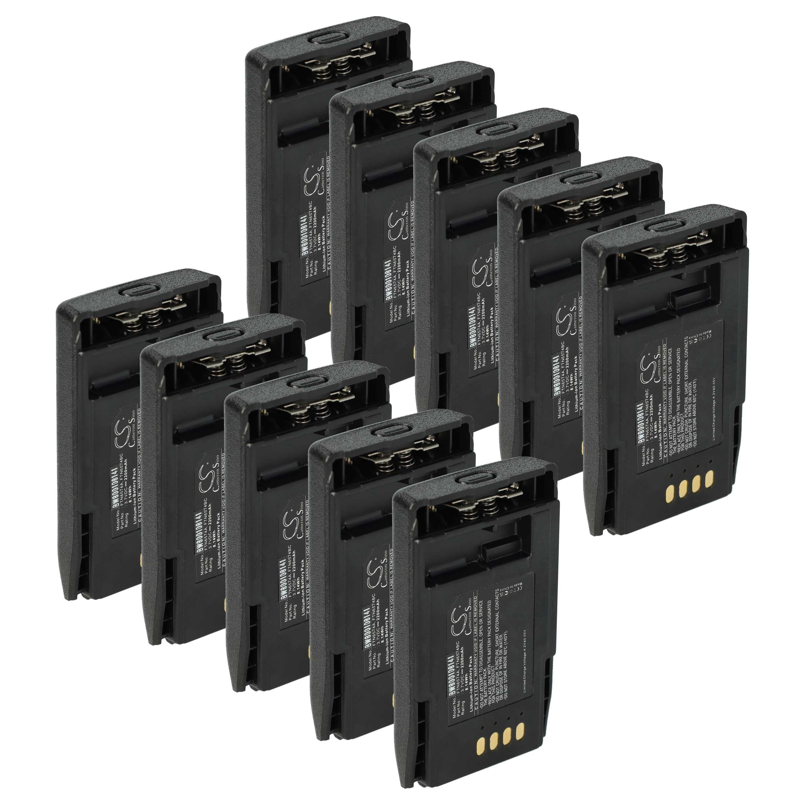 Akku passend für Motorola MTP850S, MTP800, CEP400, PTX850, MTP850 Zeon Akku