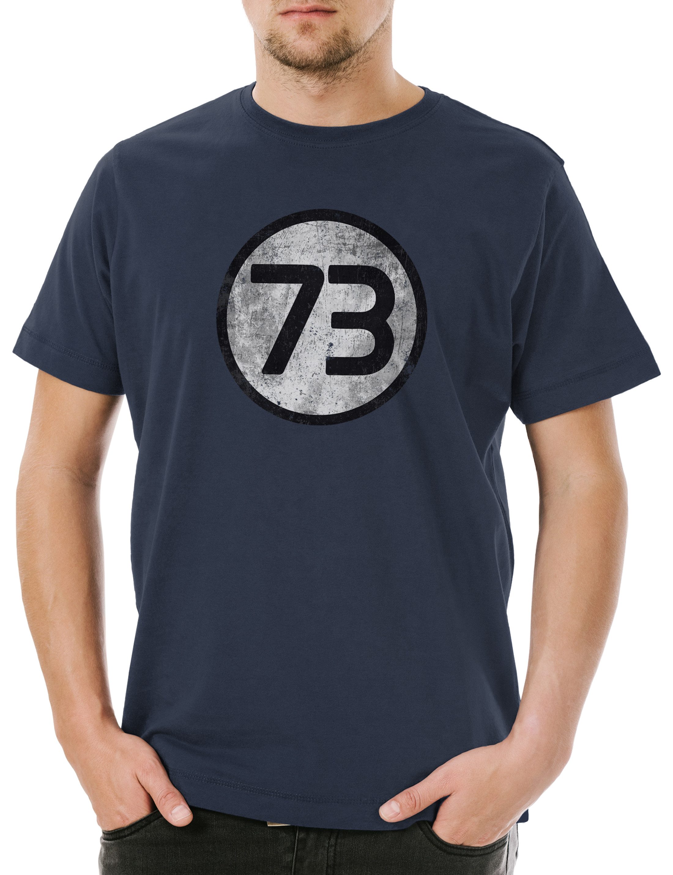 Urban Backwoods Print-Shirt Black Number 73 günstig online kaufen