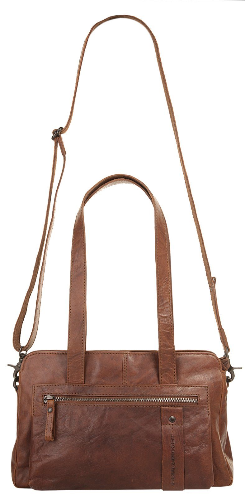 Spikes & Sparrow Umhängetasche, echt Leder