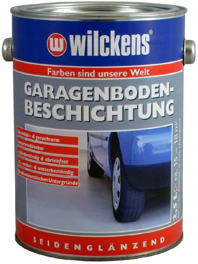 Garagenbodenbeschichtung Farben Bodenversiegelung, Wilckens Anthrazit