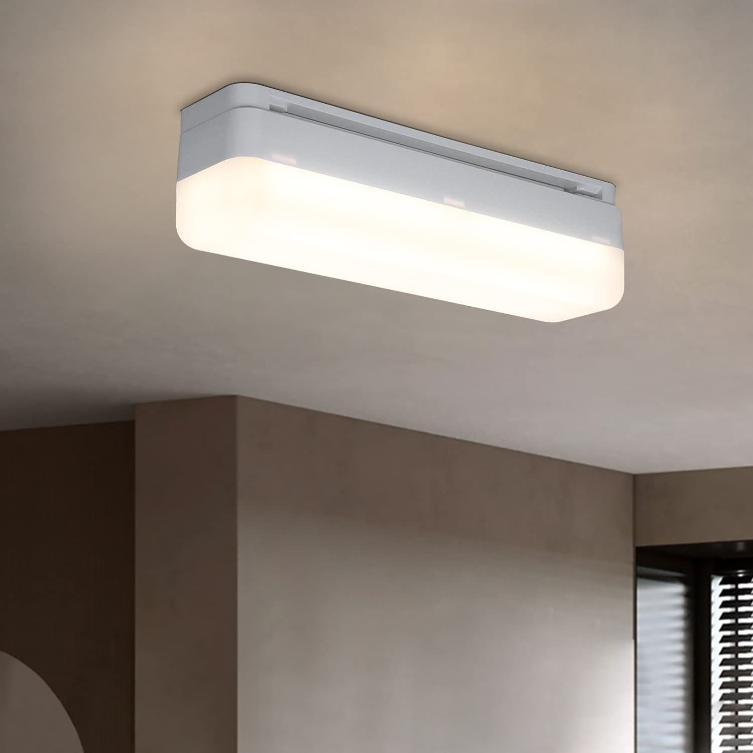 Büro Flur LED Decken-Lampe Garage Werkstatt Keller Küchen Unterbau-Leuchte 