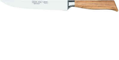 Burgvogel Fleischmesser Fleischmesser, Klinge 18 cm, Griff aus Olivenholz