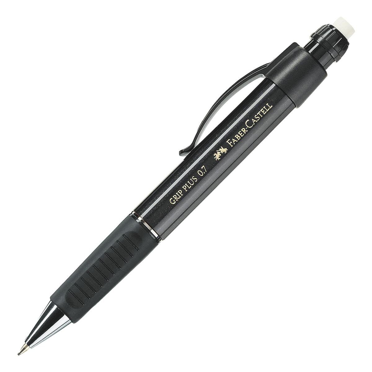 Faber-Castell Druckbleistift Grip Plus, Strichstärke 0,7 mm, mit bruchgeschützter Mine