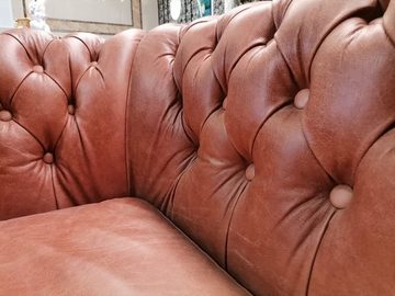 JVmoebel Chesterfield-Sofa Design Chesterfield Designer Sofa 3 Sitzer Chesterfield Couch Sofort, Made in Europe