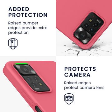 kwmobile Handyhülle Hülle für Xiaomi Redmi Note 11 Pro / (5G), Hülle Silikon gummiert - Handyhülle - Handy Case Cover