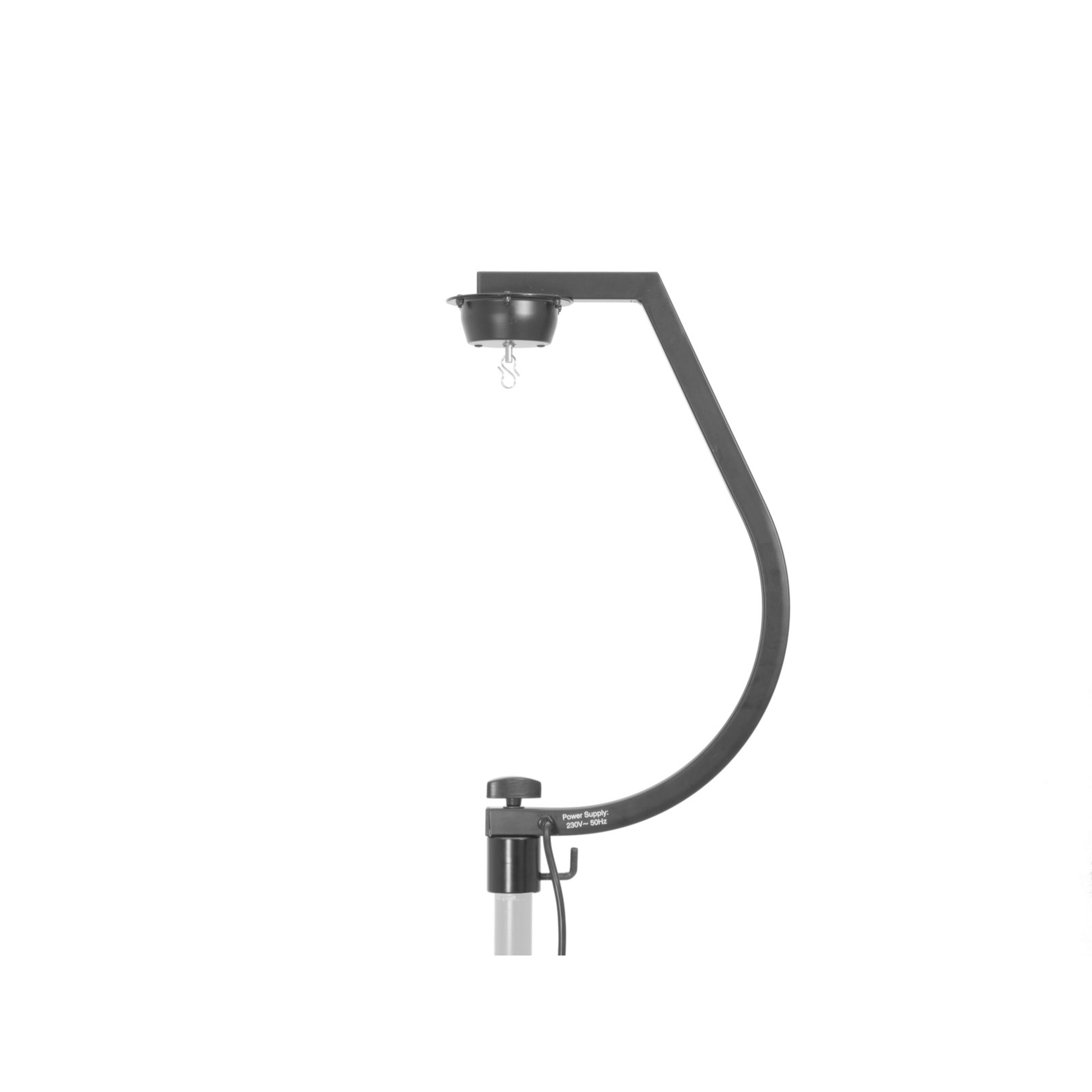 EUROLITE LED Scheinwerfer, Stand Mount for Mirror balls with Motor, up to 30cm bk - Zubehör für