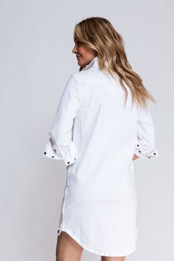 Zhrill Shirtkleid Jeanskleid TYRANA Weiß (0-tlg)