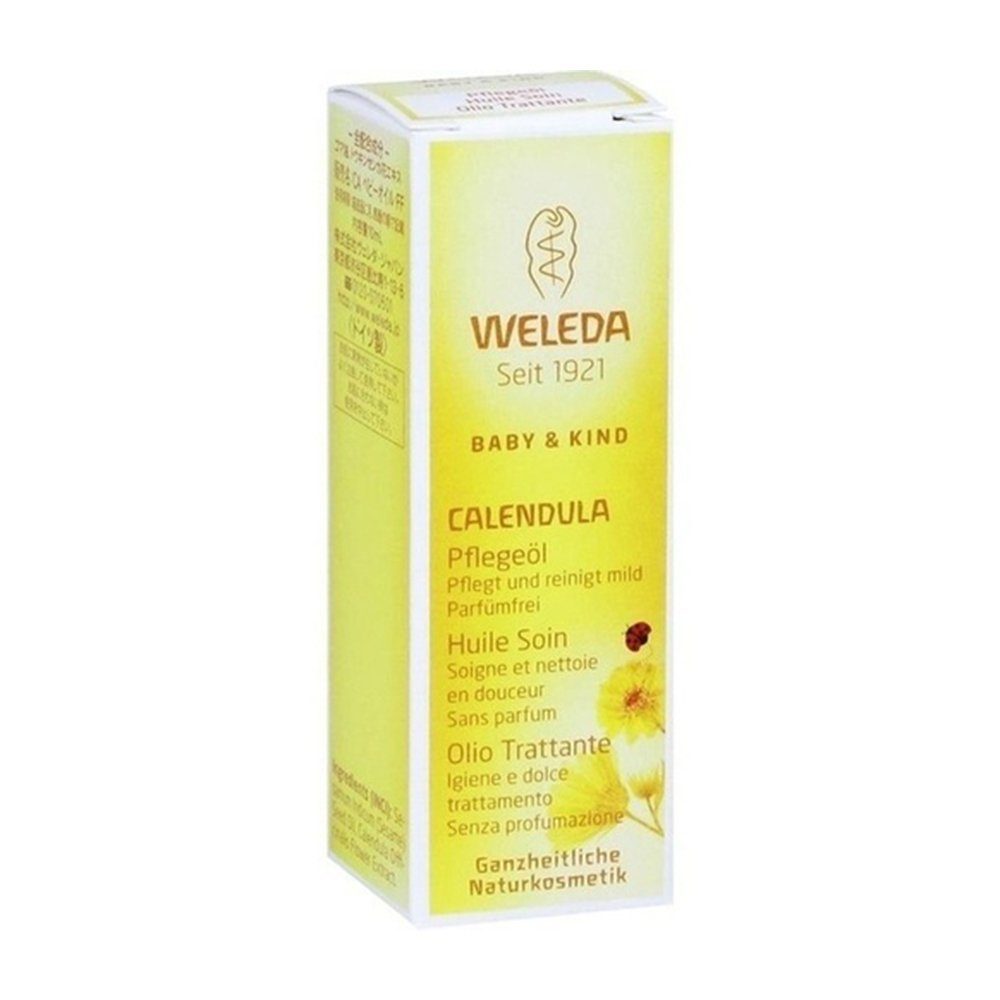 WELEDA AG Körperöl WELEDA Calendula Pflegeöl parfümfrei 10 ml, parfümfrei