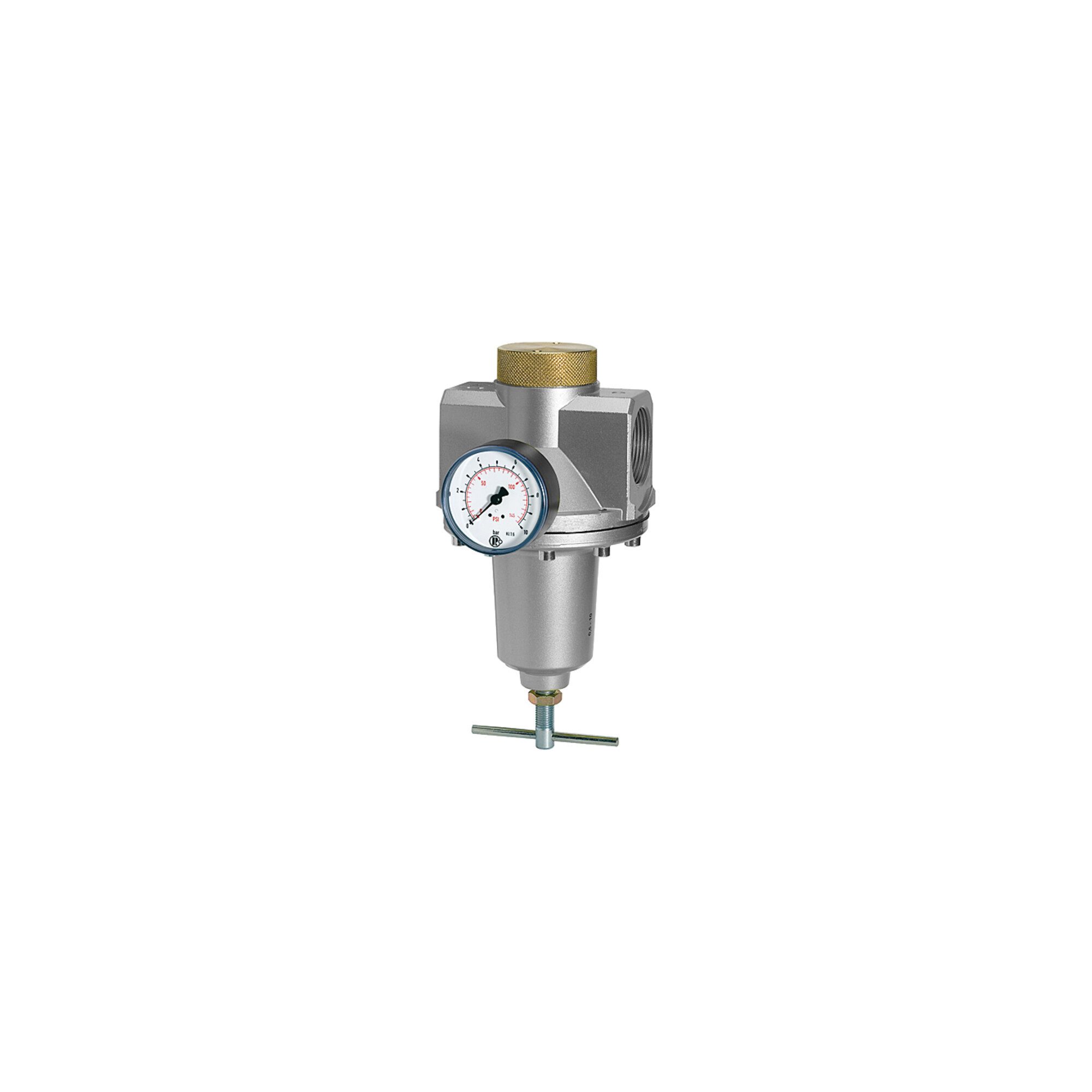 RIEGLER Druckregler Riegler Druckregler »Standard «, inkl. Mano., BG 4, G 1 1/2, 0,5 - 10