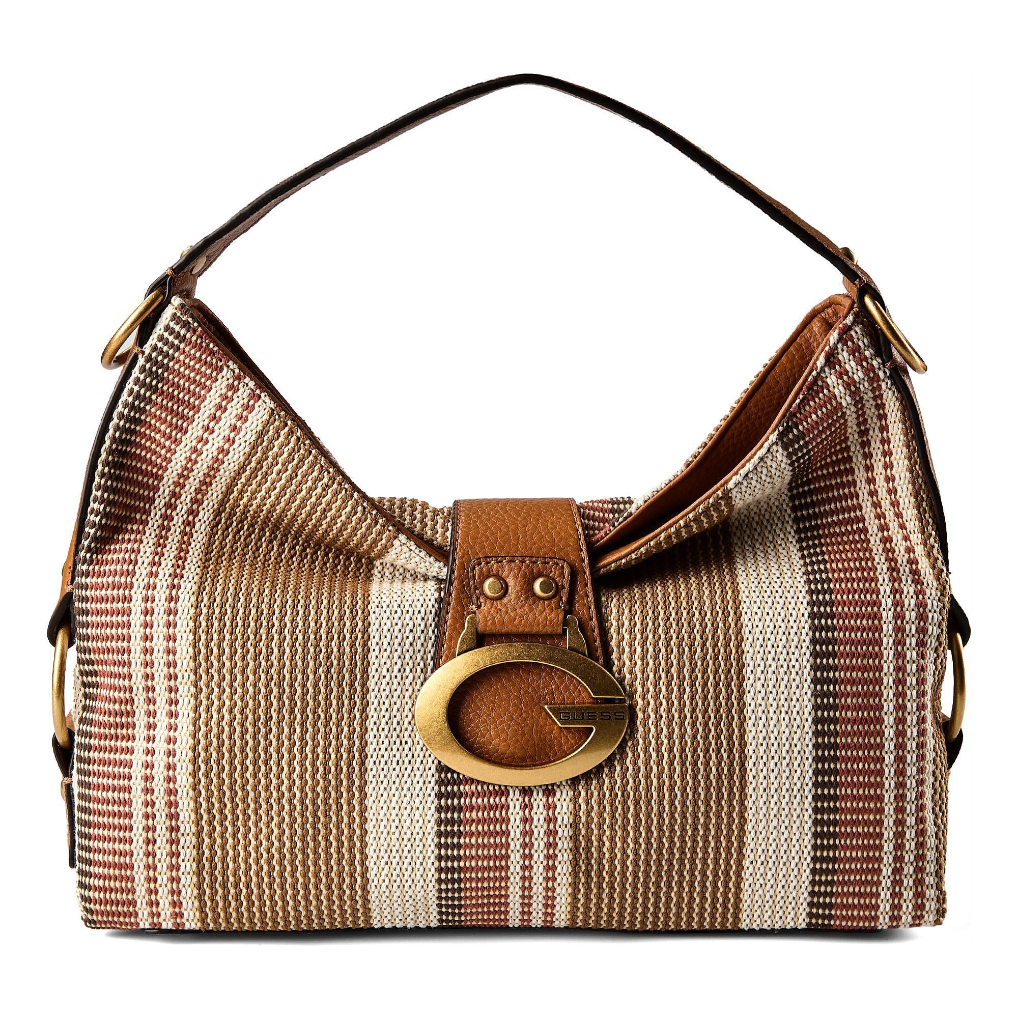 Guess Schultertasche Camden, Polyester günstig online kaufen
