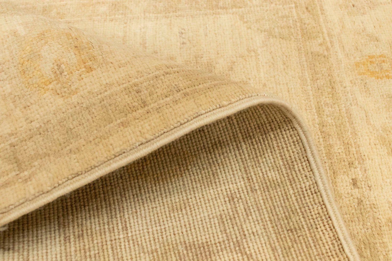 Wollteppich Farahan Teppich handgeknüpft 7 rechteckig, mm beige, morgenland, Höhe