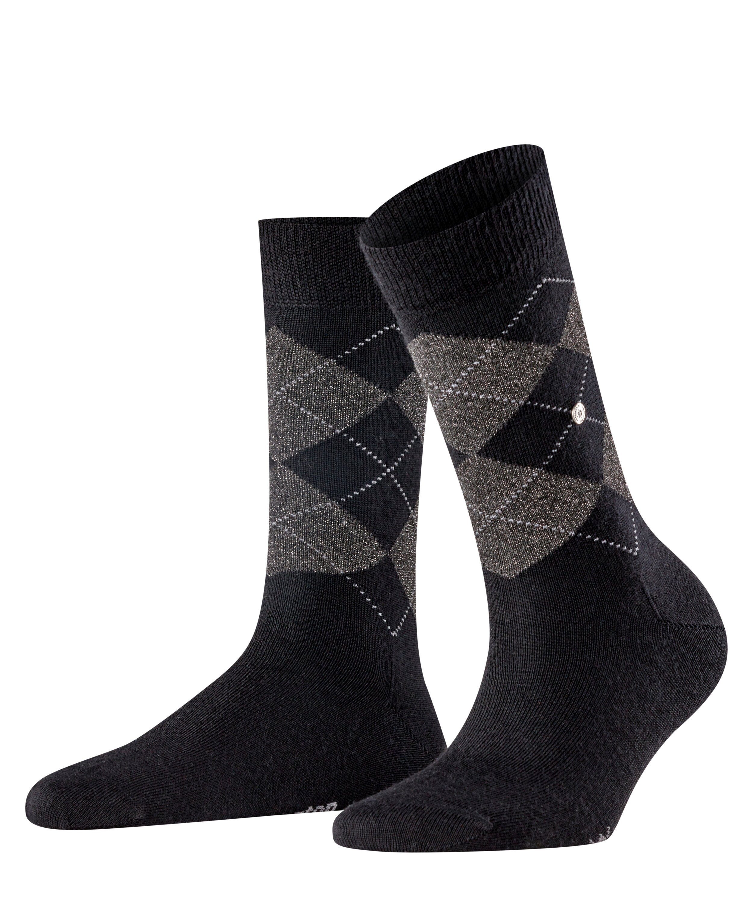 Burlington Socken Marylebone Lurex (1-Paar) black (3003)