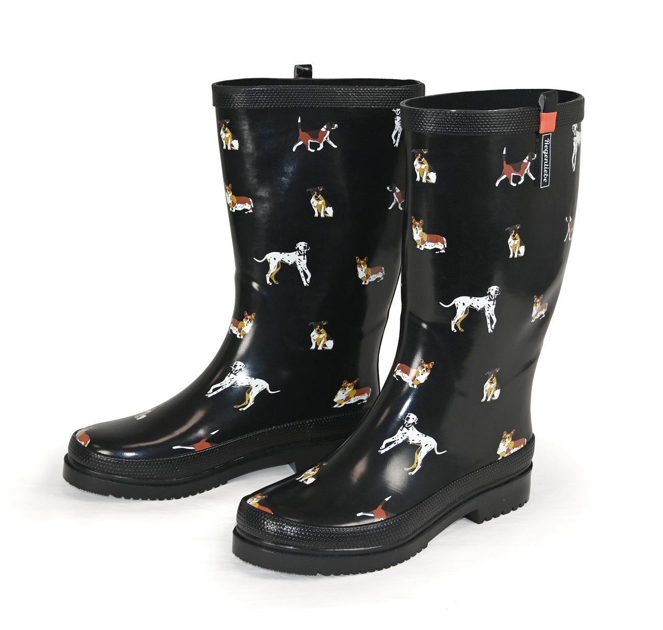 Regenliebe Waldi Gummistiefel wasserdichter Regenstiefel für Hunde Liebhabe günstig online kaufen