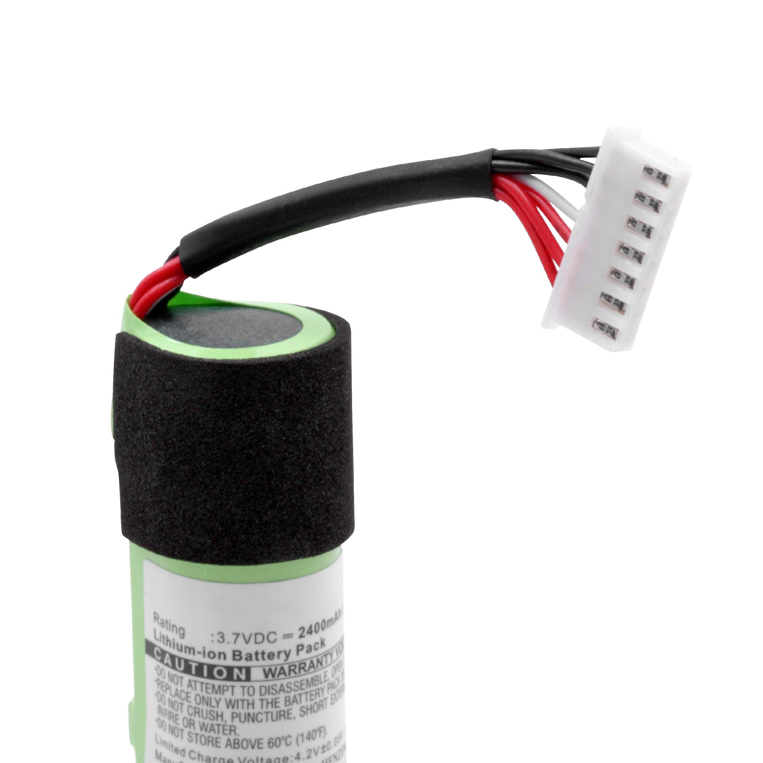 passend für Sony SRS-X2 Lautsprecher (2400 mAh, 3,7 V, Li-Ion) Akku