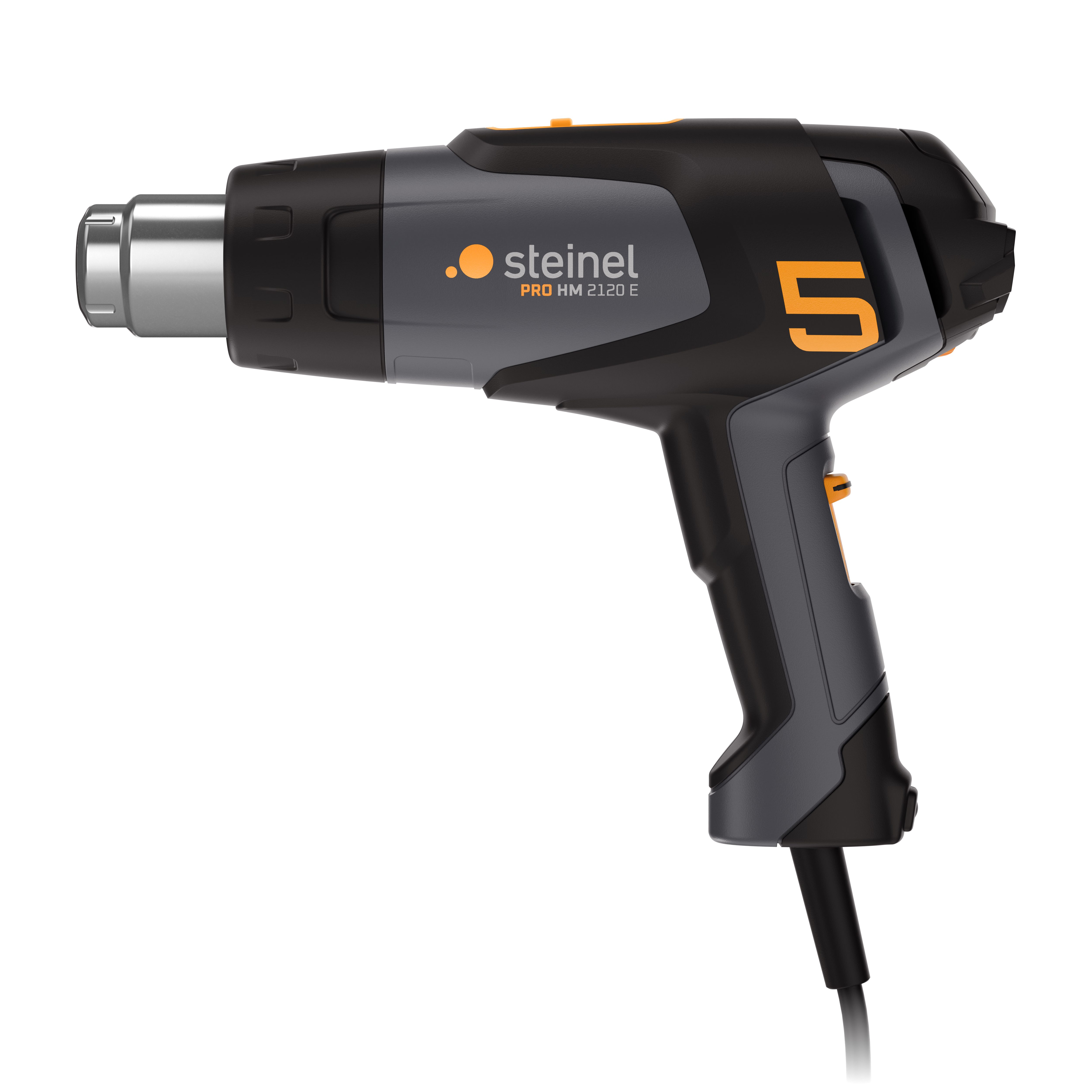 steinel Heißluftgebläse PRO HM 2120 E, bis max. 630,00 °C, 2200 W, 2.2m Kabel, Luftmenge und Temperatur einstellbar