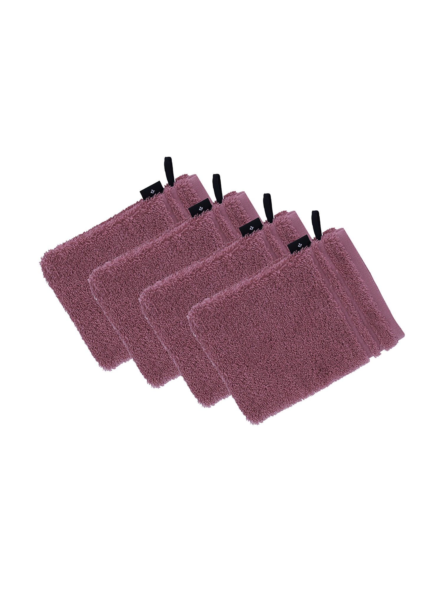 Vossen Waschhandschuh 4er Pack Waschhandschuh 22 x 16 cm Vienna Style Su, Frottier (Spar-Set, 4-St)