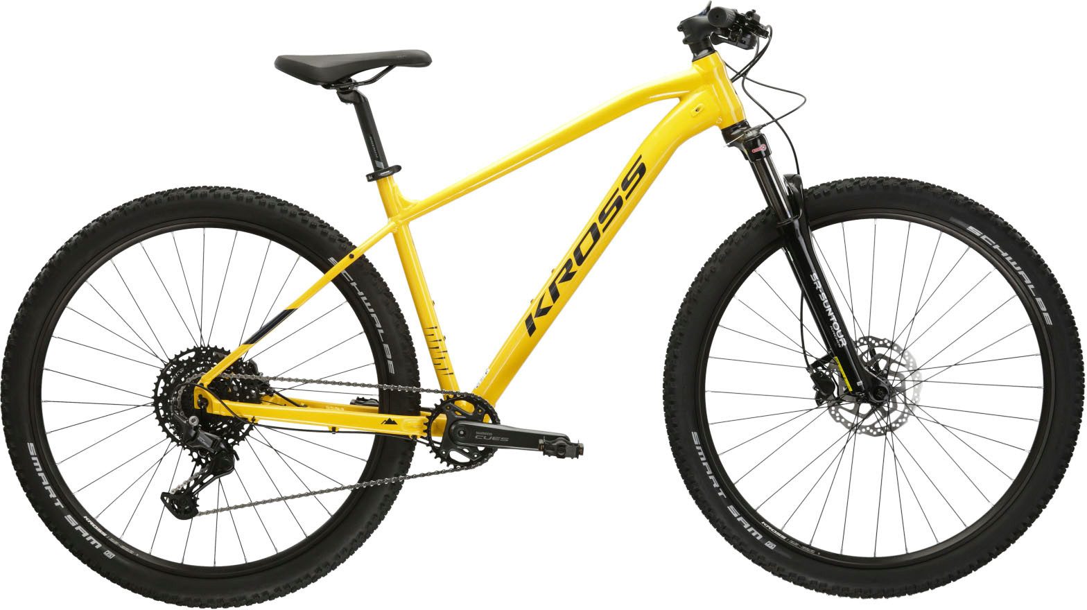 Kross Mountainbike Hardtail Level 4.0, 10 Gang Shimano CUES U6000 Schaltwerk, Kettenschaltung