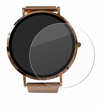 upscreen flexible Panzerglasfolie für Micento California Smartwatch, Displayschutzglas, Schutzglas Glasfolie klar