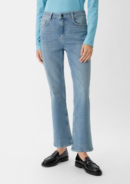 comma casual identity 7/8-Jeans Relaxed: Jeans mit Flared leg Waschung