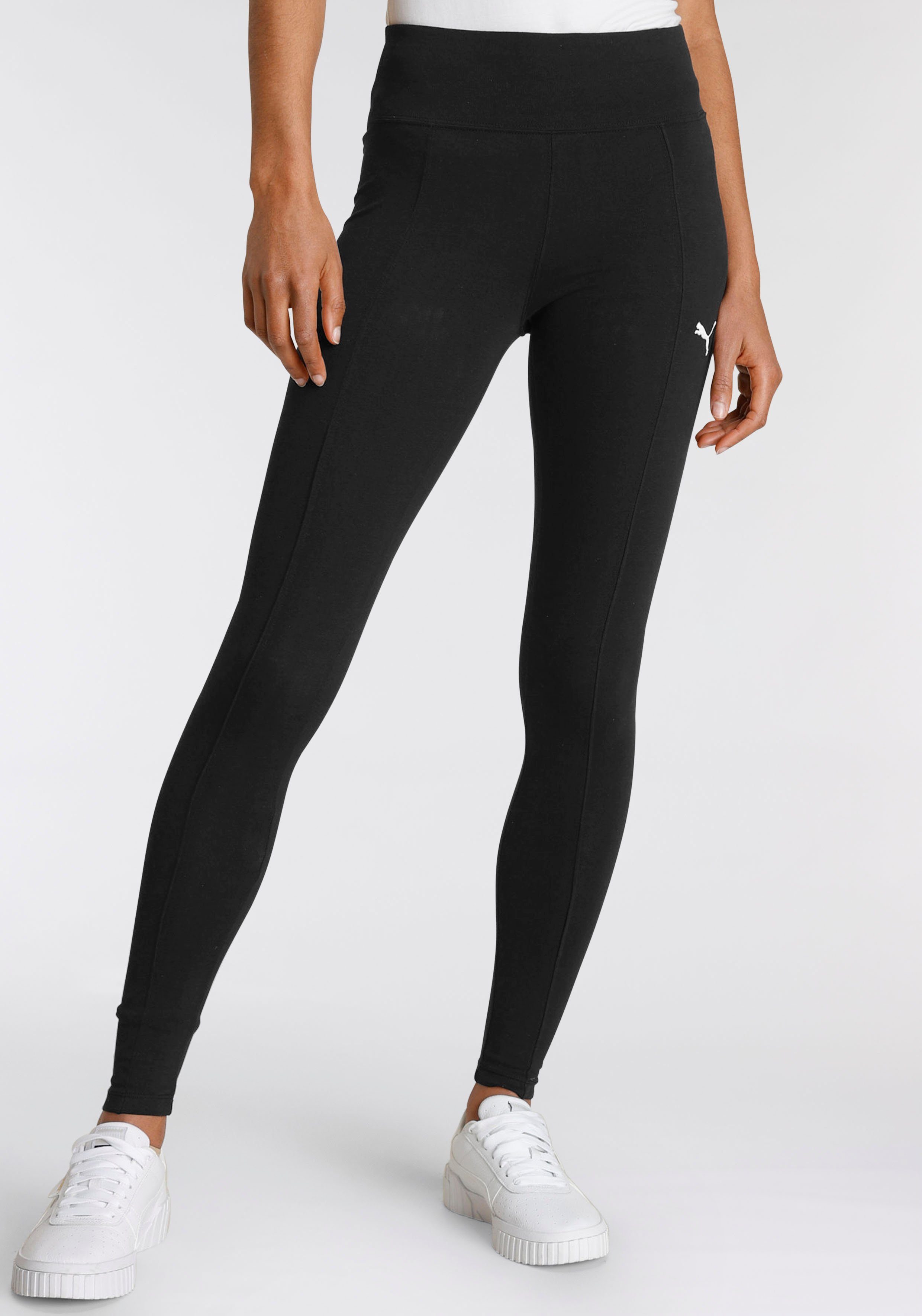 und Leggings, Freizeit Sport Leggings PUMA HER Für High-Waist