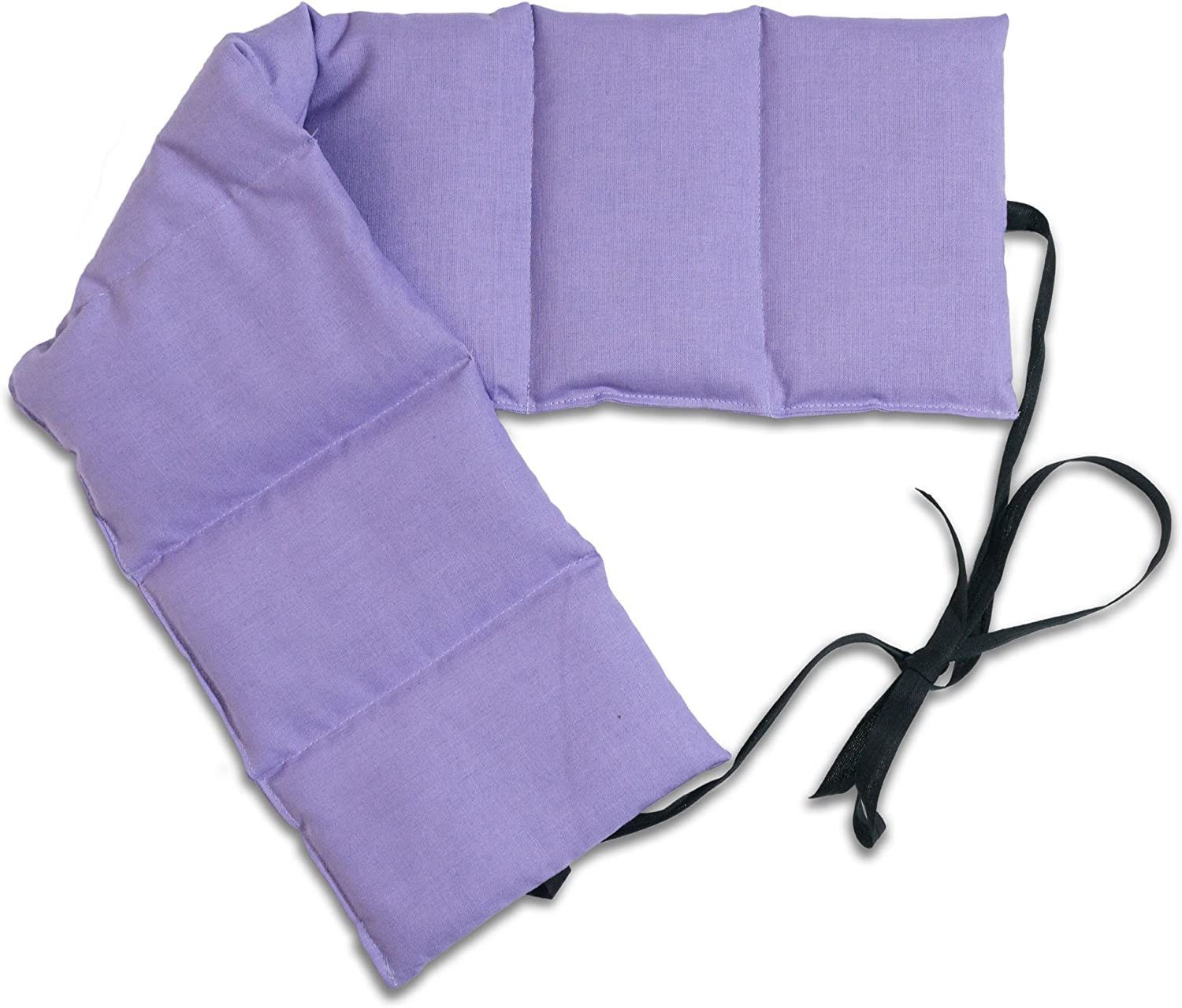 Giraffenland Wärmekissen Bio-Dinkelkissen 7-Kammer mit Band 65x15cm – Wärmekissen - Bio Dinkel, Wärmekissen>Mikrowelle/Backofen, Kältekissen>Kühlschrank/Gefriertruhe