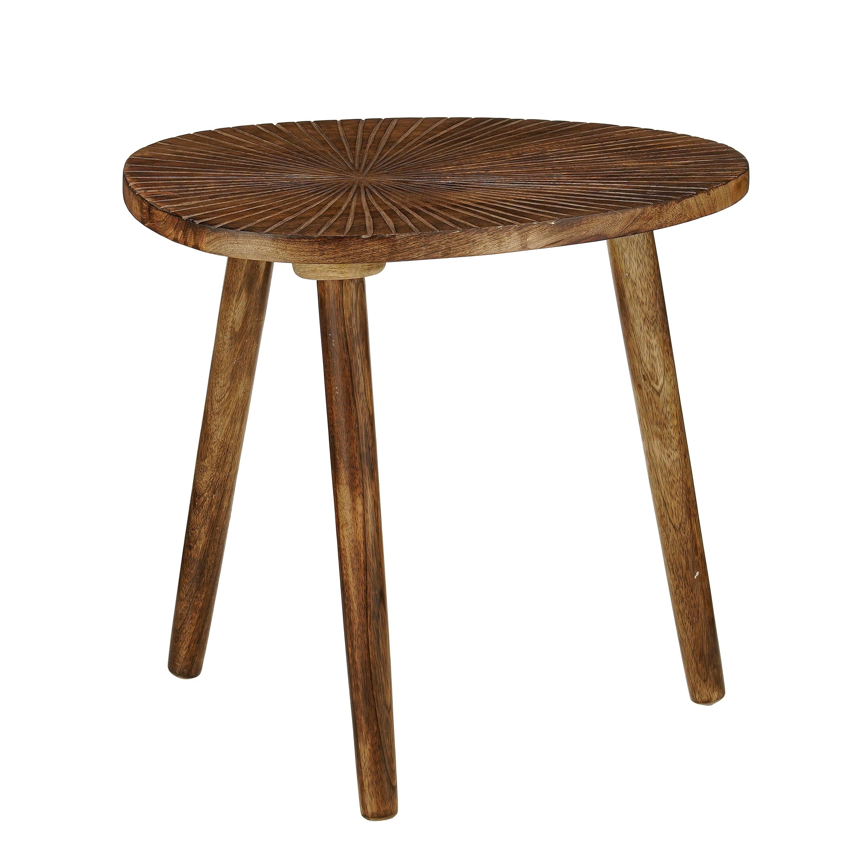 Mica Decorations Beistelltisch Mica Decorations Pomante Beistelltisch – Mangoholz
