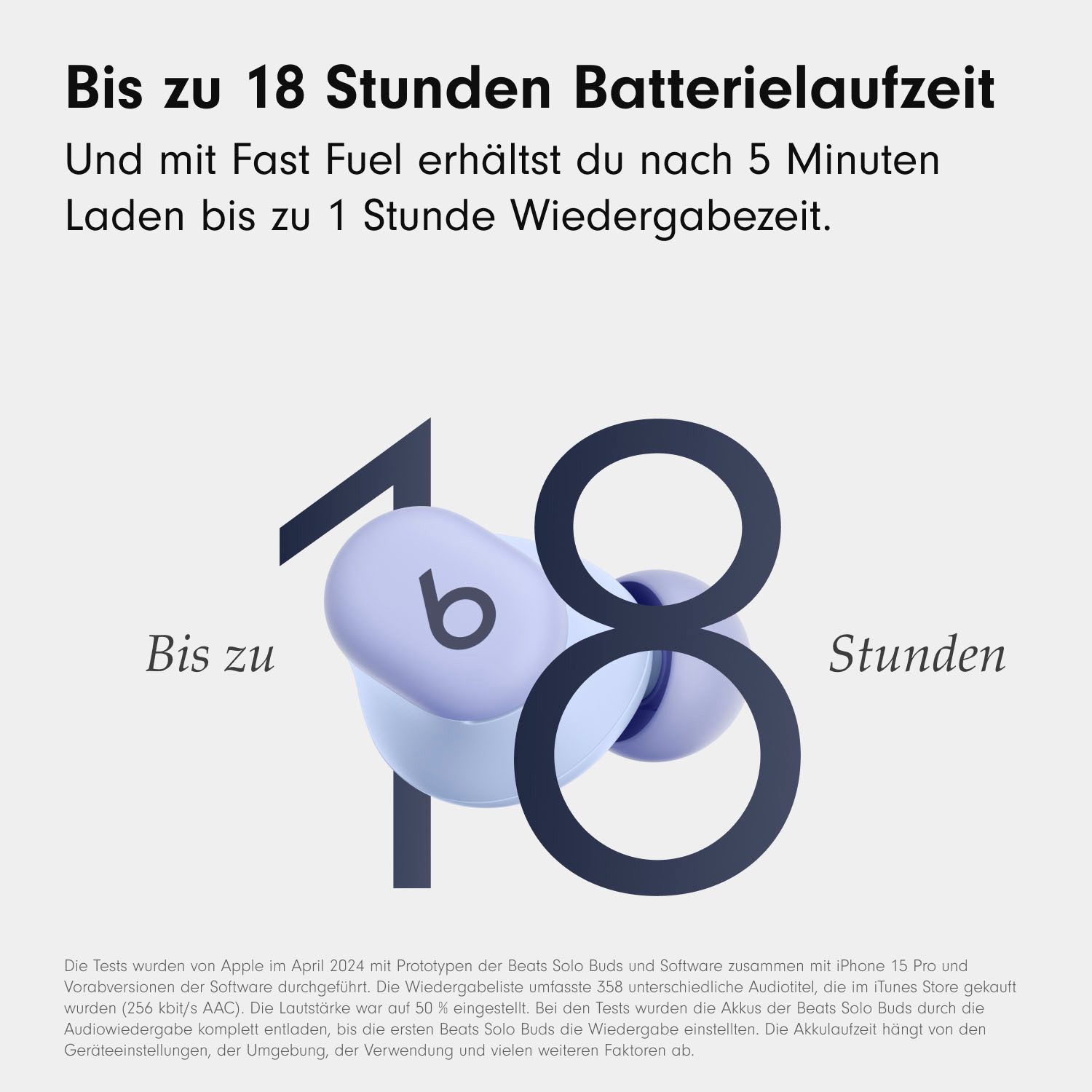 Beats by Dr. Dre Solo Buds wireless In-Ear-Kopfhörer (Freisprechfunktion, Bluetooth) – Bild 5 von 5