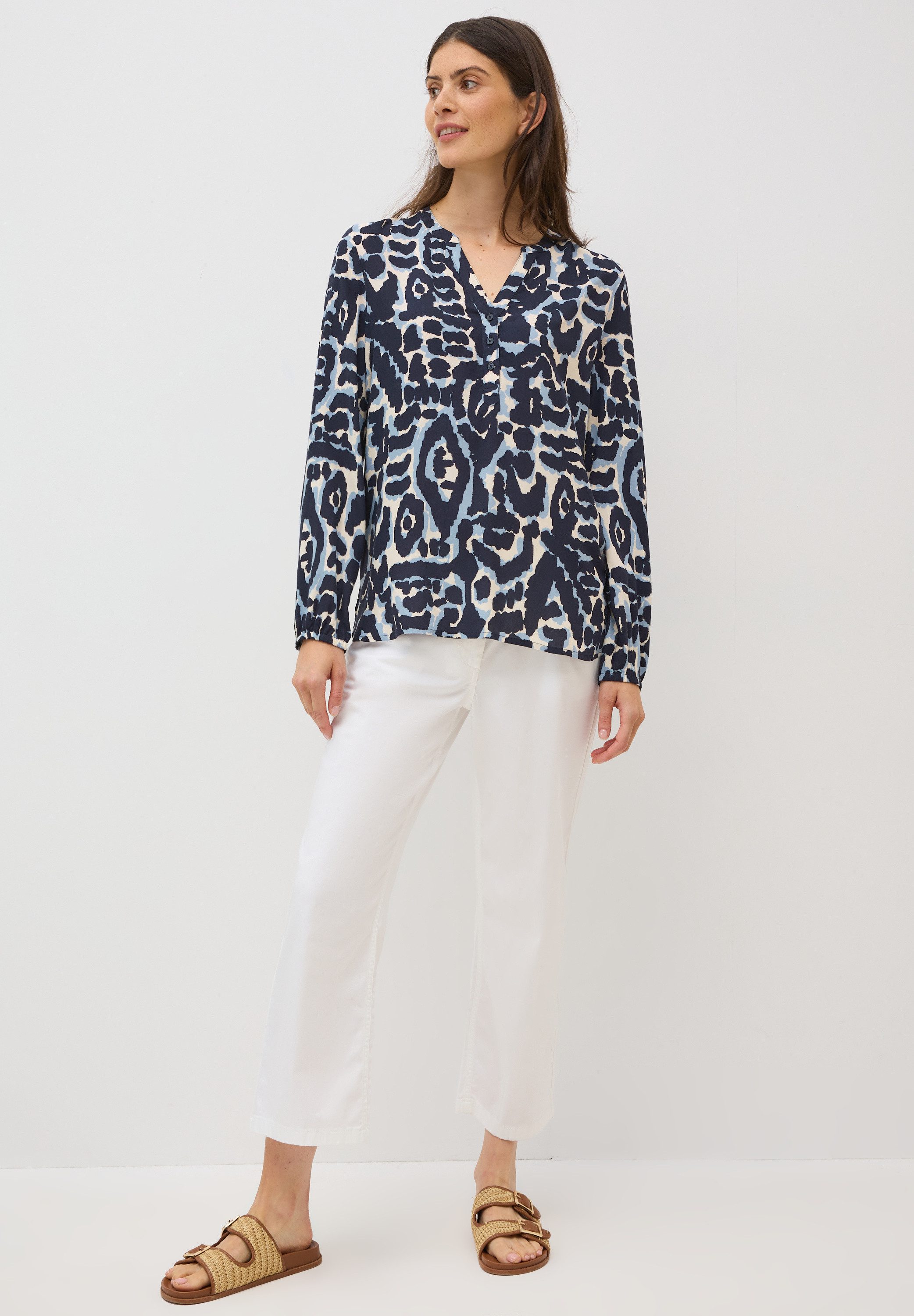 CECIL Shirtbluse aus softer Viskose