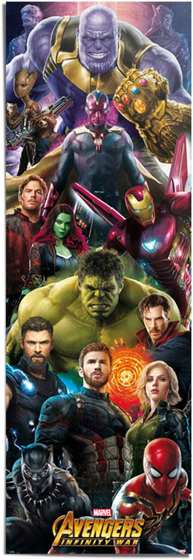Reinders! Poster Marvel Avengers - infinity günstig online kaufen