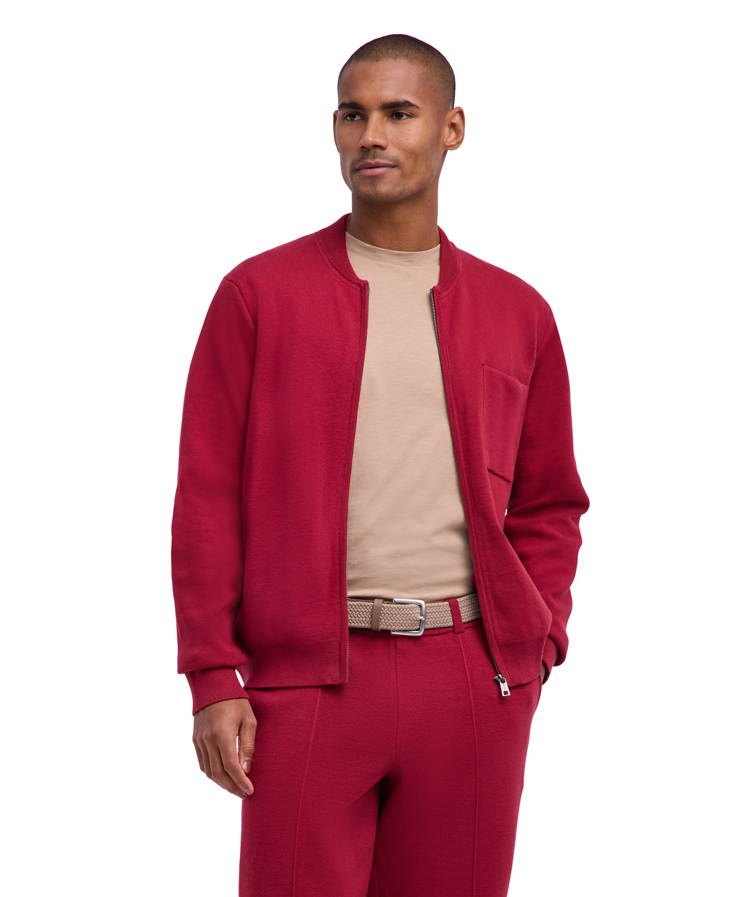 Strickjacke Zip-Jacke