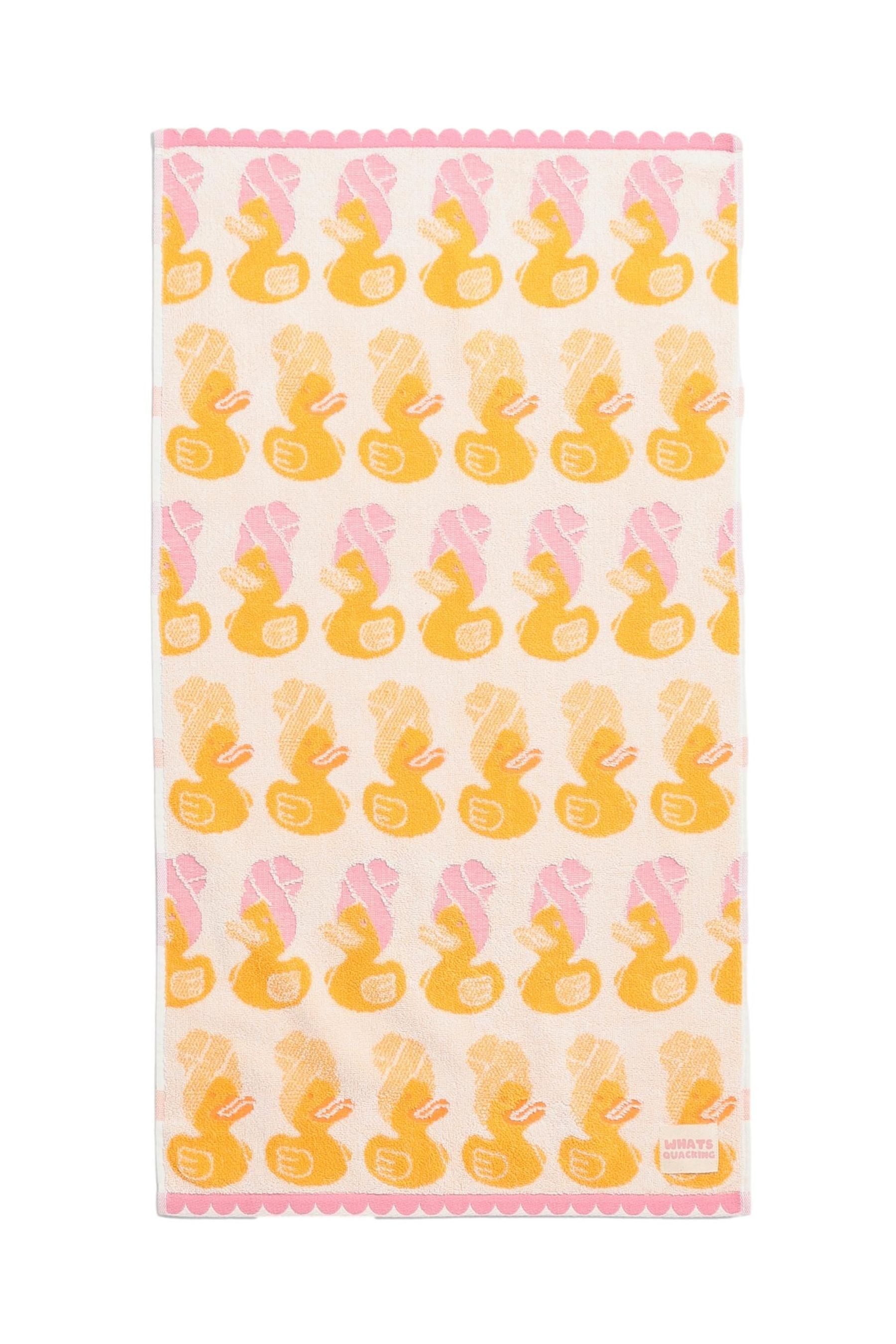 Next Handtuch Spa-Handtuch aus 100 % Baumwolle, Ente, (1-St)