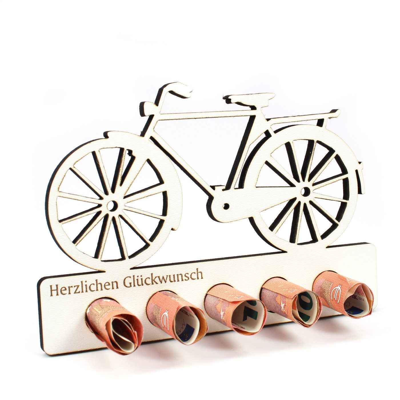 Dekolando Geschenkkarte Geschenk Fahrrad Herrenrad Bike Geldgeschenk