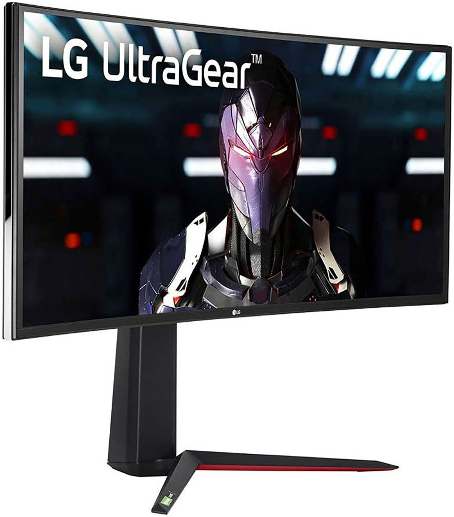 LG 34GN850P Curved-Gaming-Monitor (87 cm/34 ", 3440 x 1440 px, UWQHD, 1 ms Reaktionszeit, 160 Hz, IPS)
