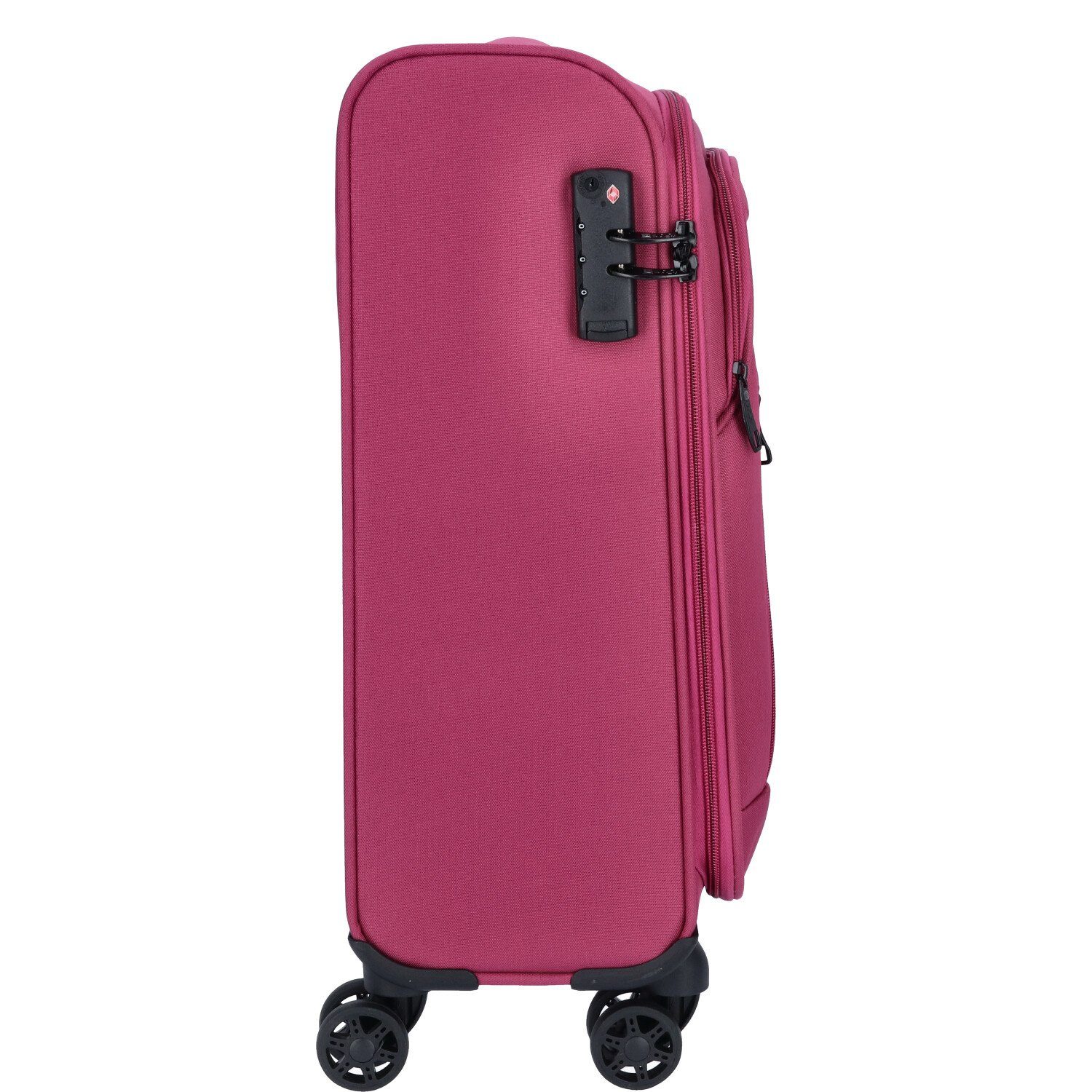 TheTrueC Koffer TheTrueC 4 Rollen Koffer Superlight 55cm Kopenhagen berry, günstig online kaufen