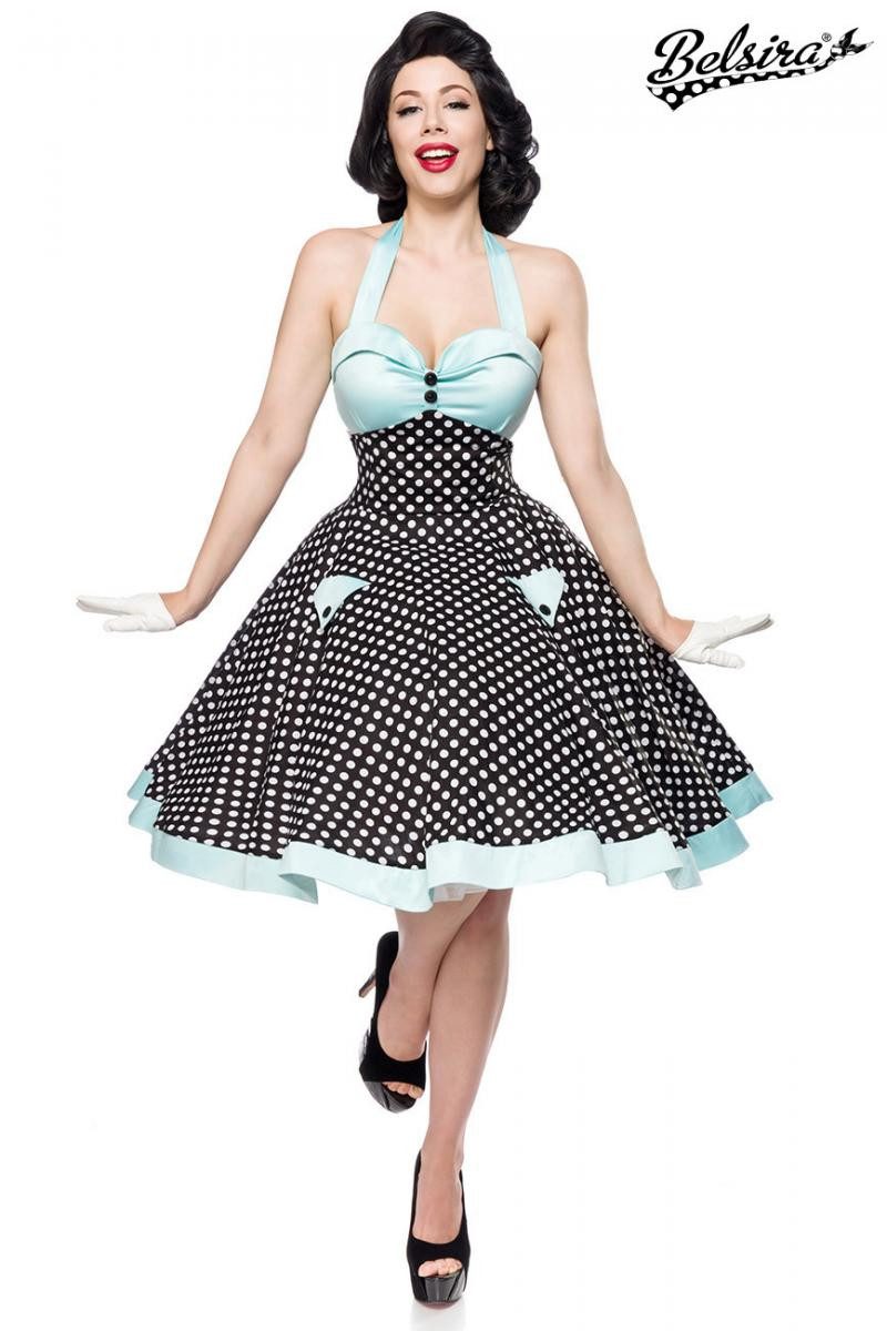 Trachtenkleid Belsira - Vintage-Swing-Kleid - (L,M)