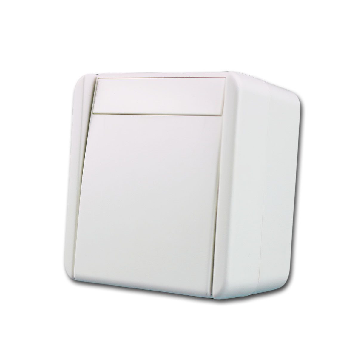 TEM fontana Wechselschalter weiß, 250V~/10A, AP, IP44 Unterputzschalter