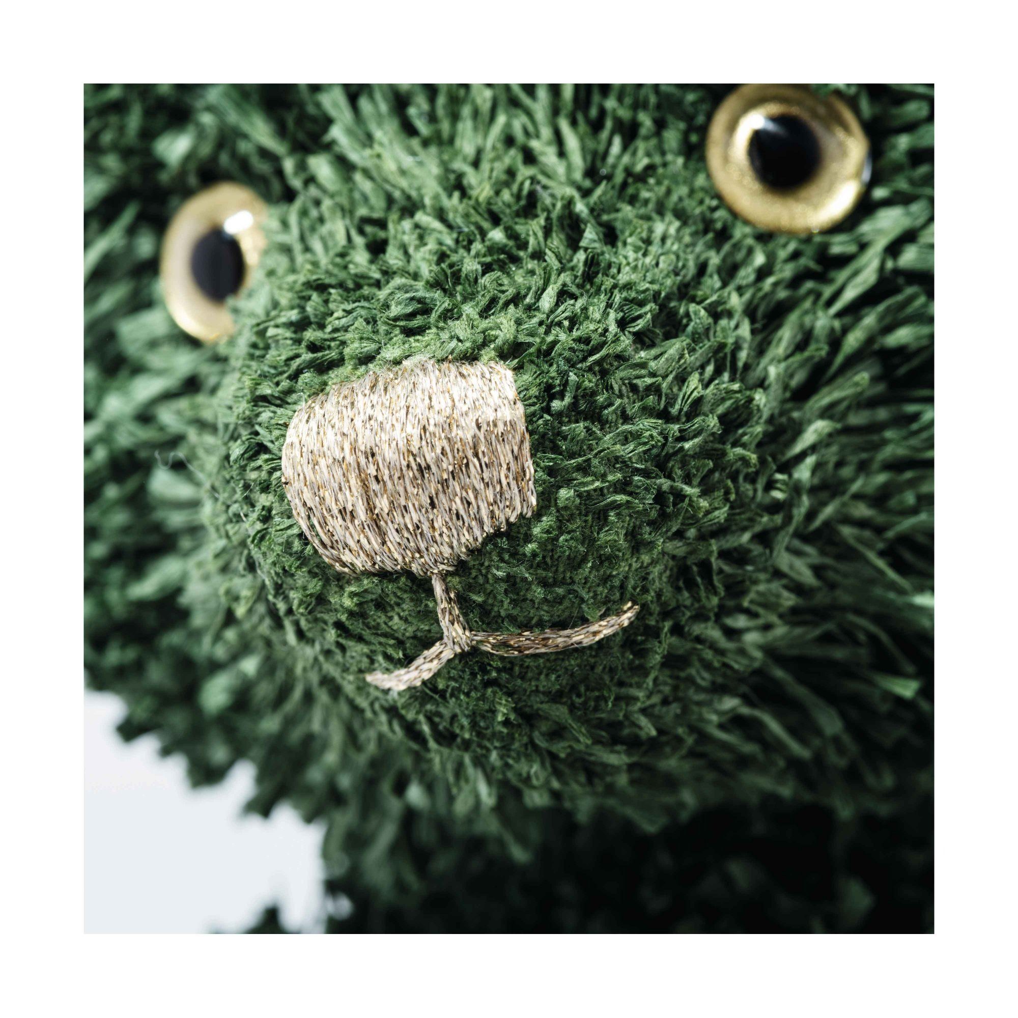 34 Steiff 006036 cm Green Christmas Dekofigur Teddybär