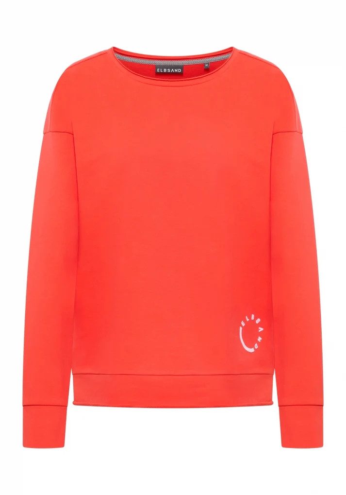 Elbsand Sweatjacke Sweatshirt Ela ELBSAND Papaya