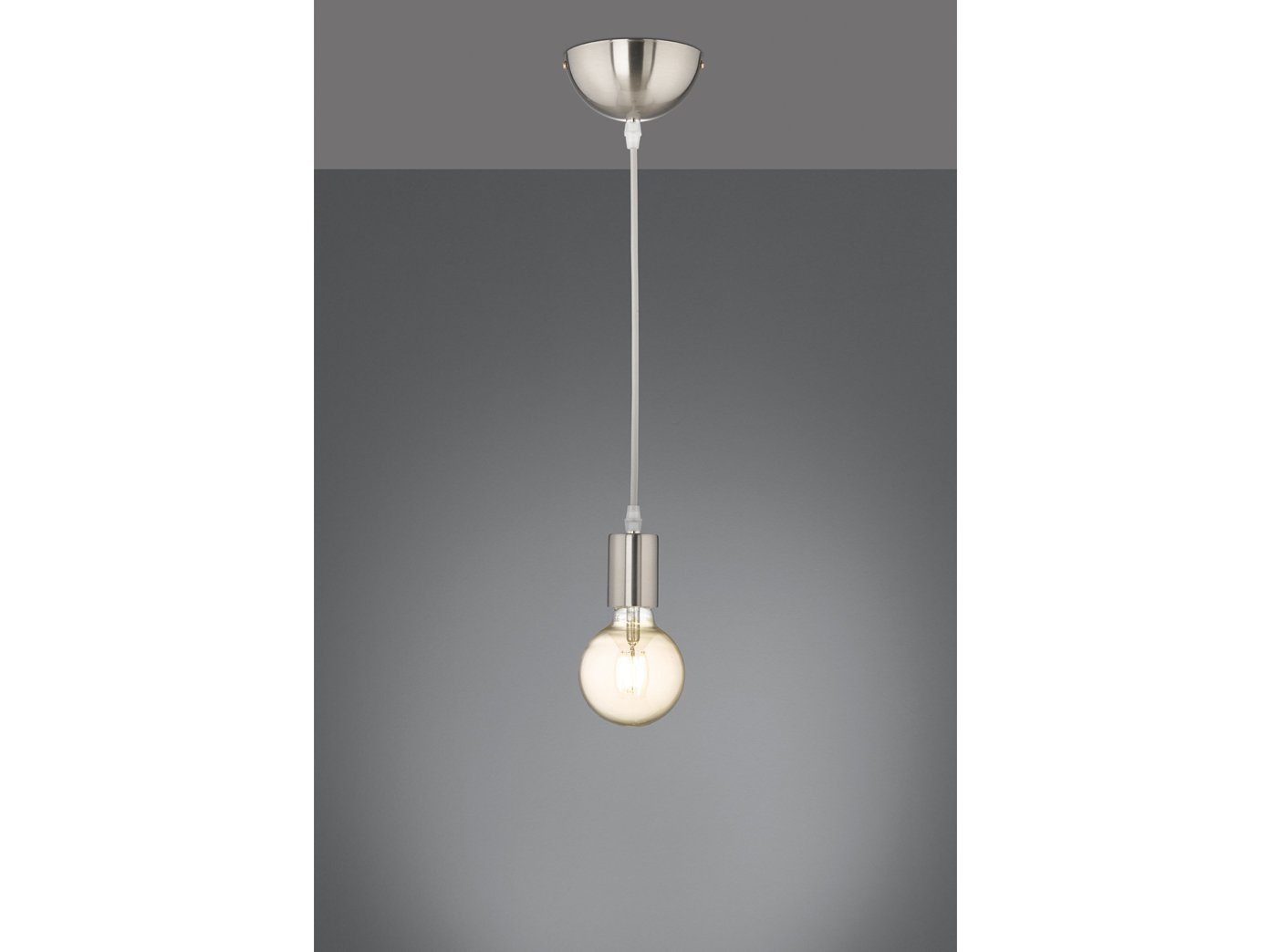 Dimmfunktion, LED TRIO Pendelleuchte, LED minimalistisch-e wechselbar, Warmweiß, Kücheninsel, Edison Esstisch-lampe über Ø12cm hängend