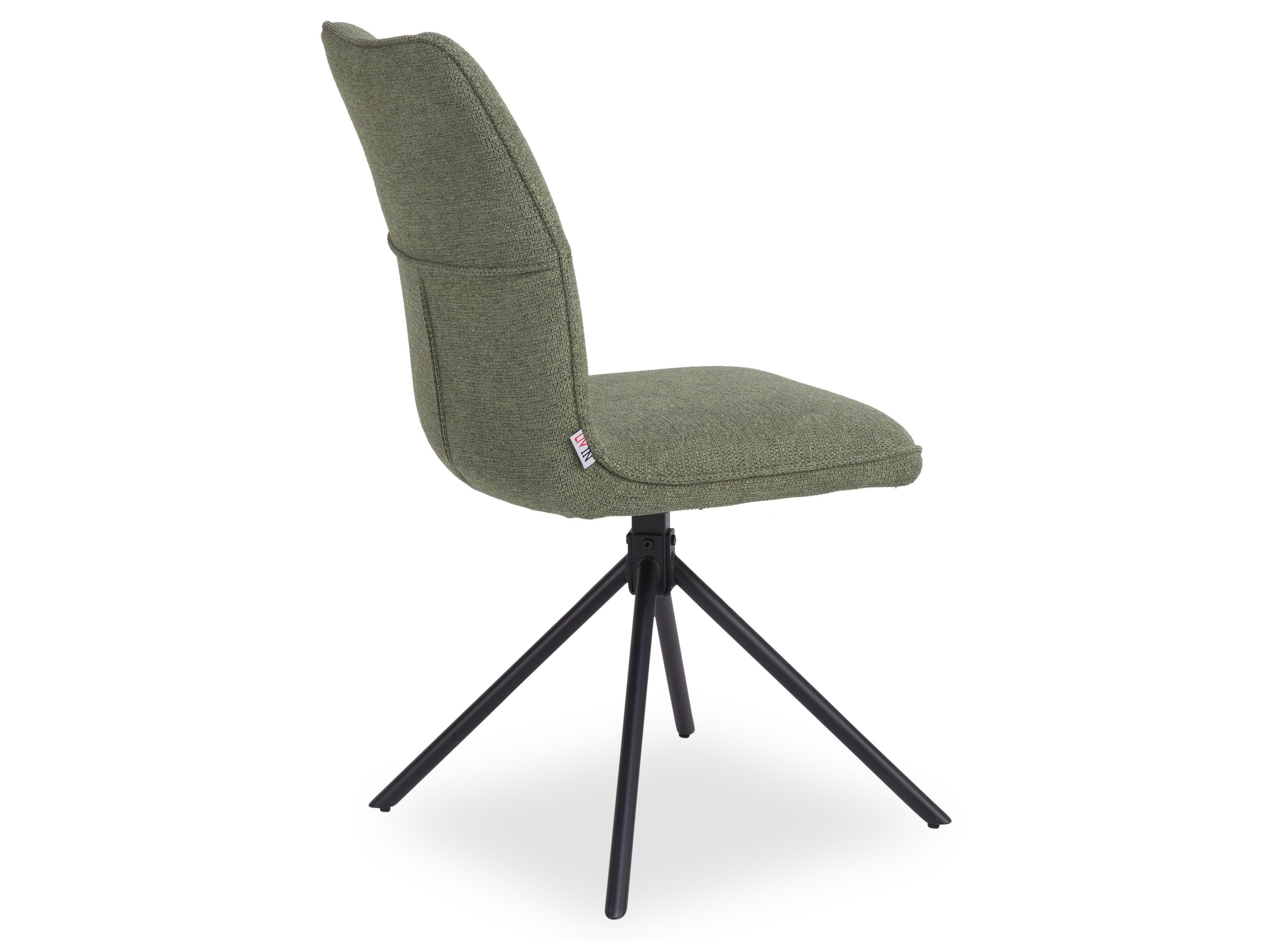 LIV'IN Esszimmerstuhl LIV'IN Polsterstuhl LIVIN PARGA BHT 62x95x60 cm grün Esszimmerstuhl