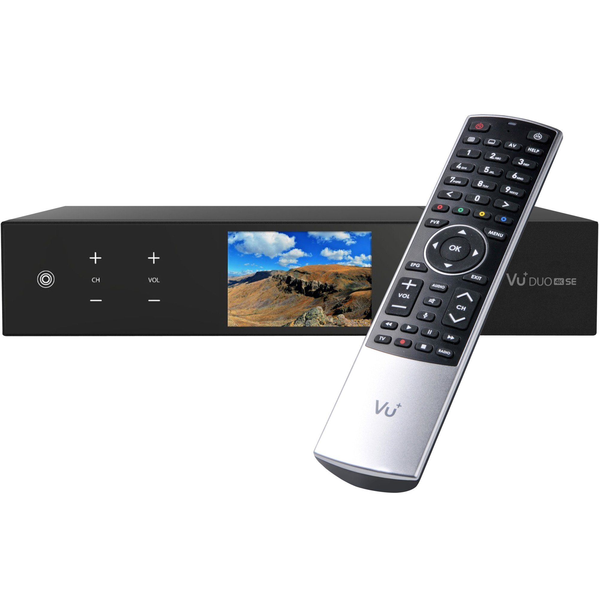 VU+ VU+ Duo 4K SE BT Edition, Sat-Receiver, (DVB-S2X SAT-Receiver