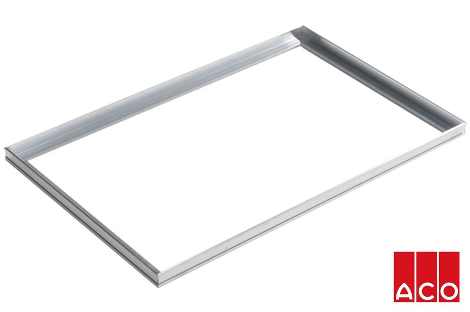 ACO Severin Ahlmann GmbH & Co. KG Fußmatte Winkelrahmen Vario Aluminium für Eingangsmatten, rechteckig, Höhe: 26 mm, 1000x500x26,5mm, vier steckbare Aluminiumprofile
