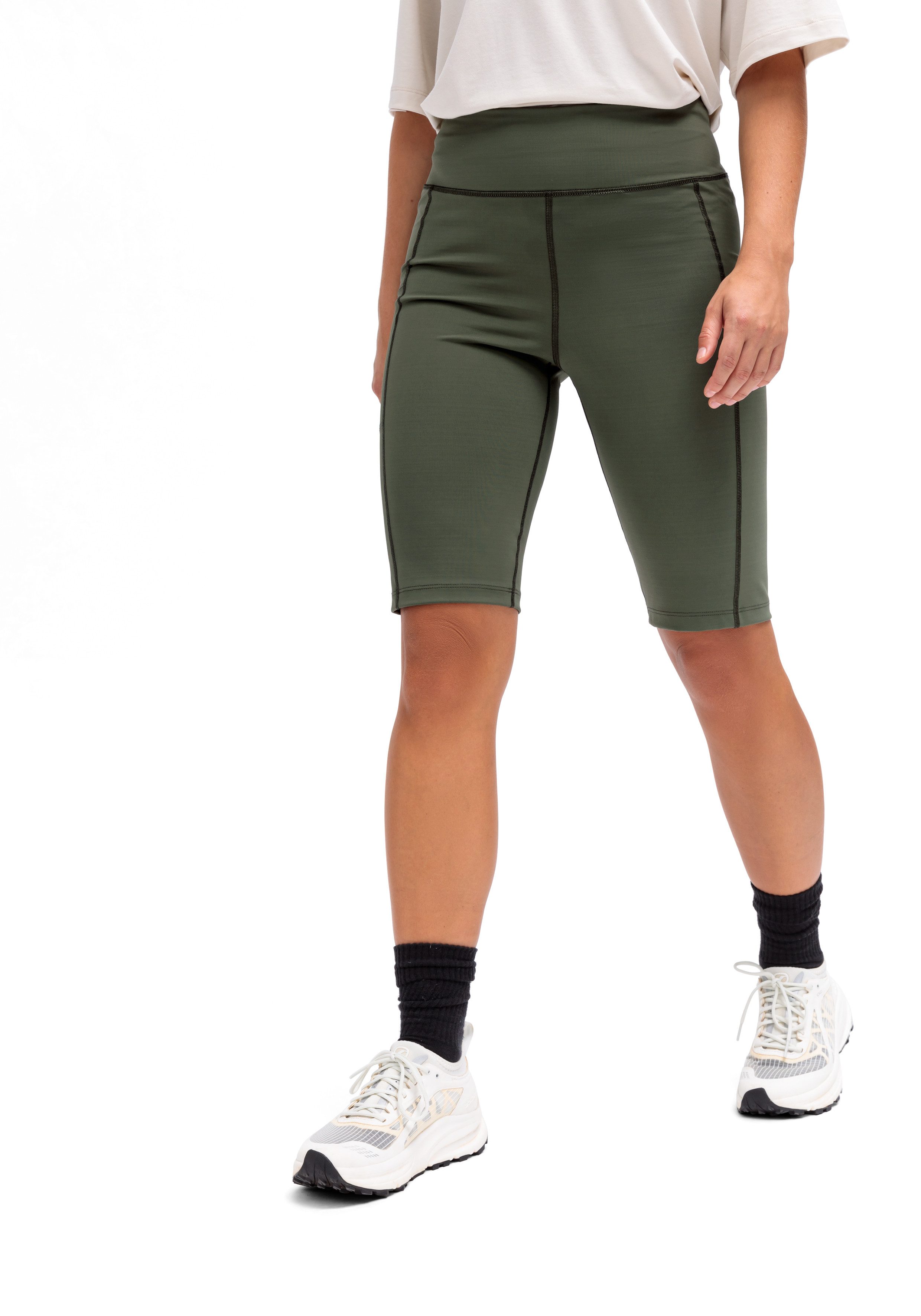 Maier Sports 3/4-Leggings Da-Bermuda Tight el. MS FAV Bermuda Tight W 3/4-Länge, sportlicher Stil, für Wandern und Outdoor