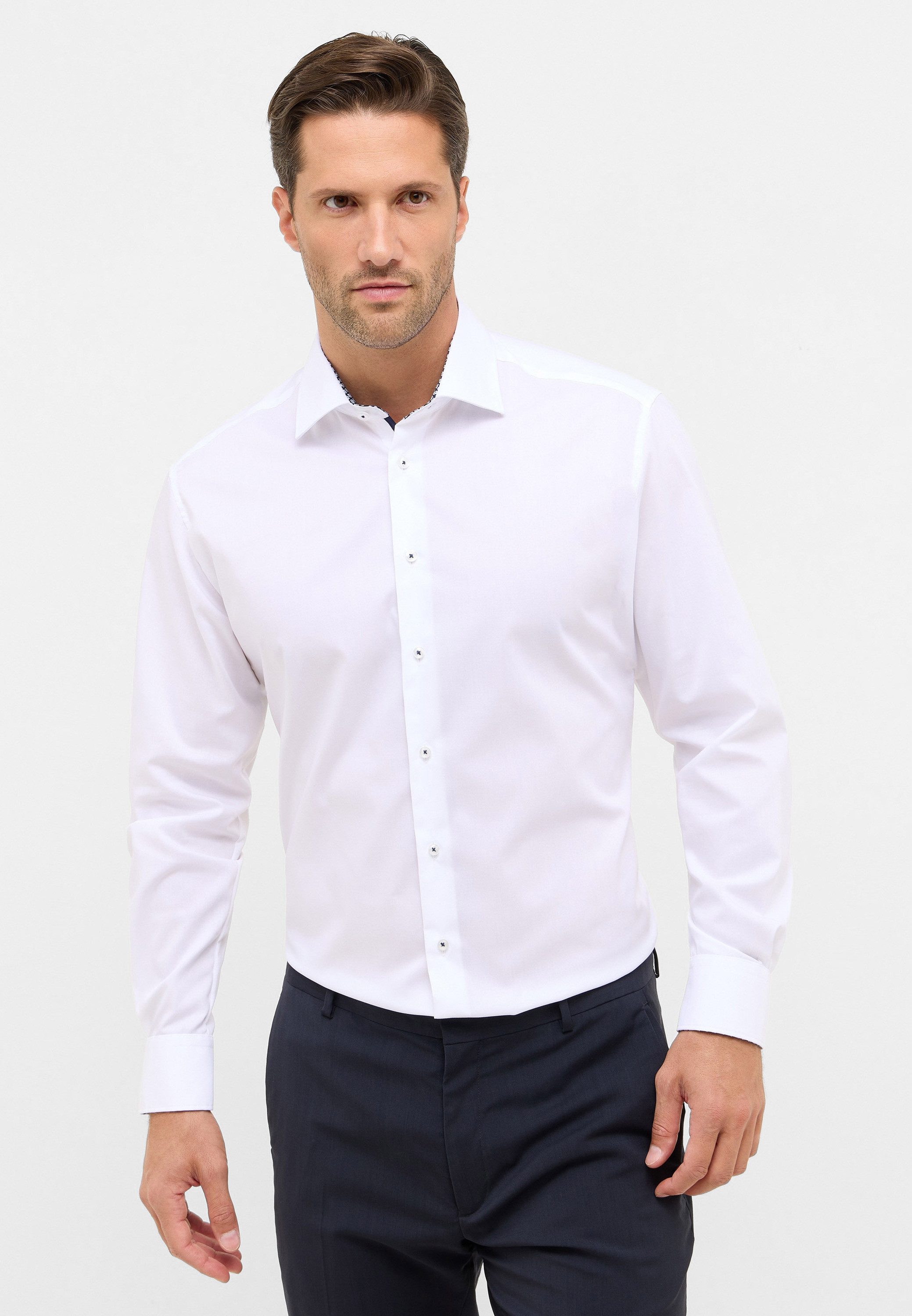 Eterna Langarmhemd MODERN FIT NON IRON (bügelfrei) günstig online kaufen