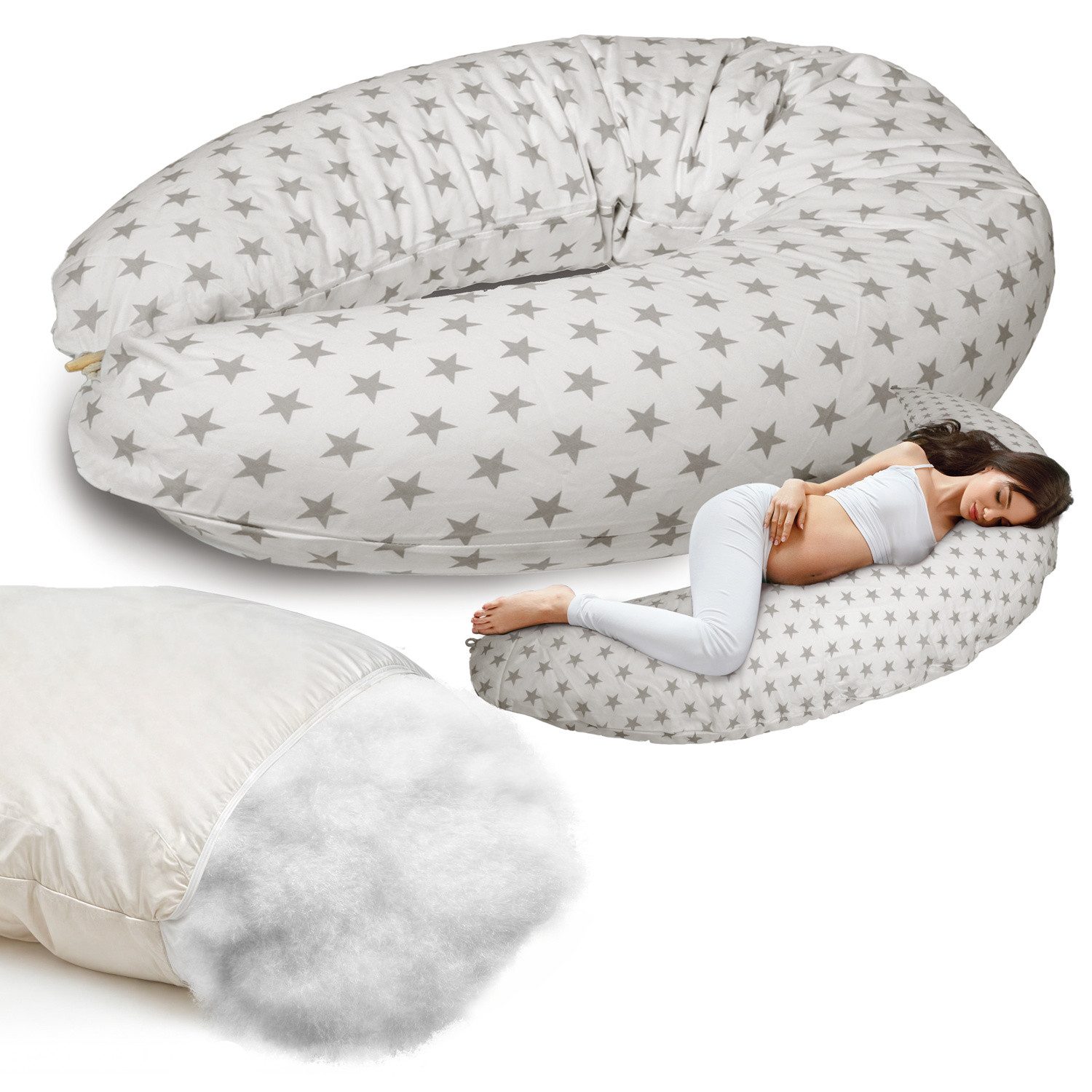 Smoothy Stillkissen Smoothy Schwangerschafts- & Stillkissen – Seitenschläfe günstig online kaufen
