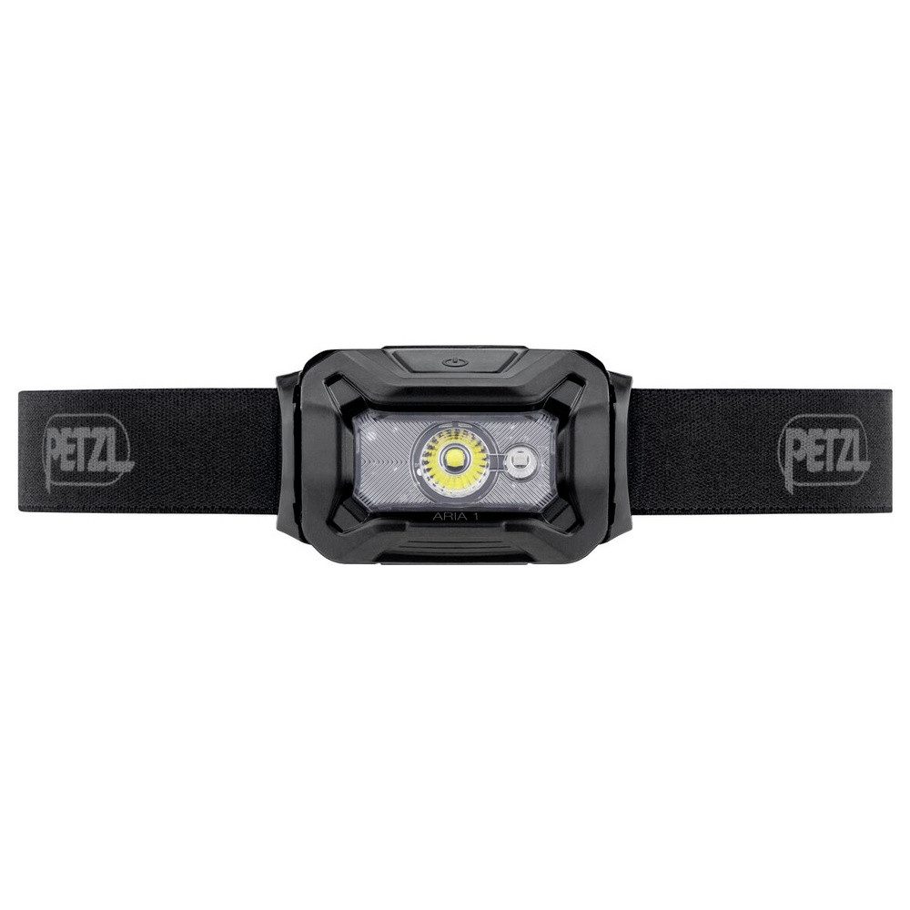 Petzl LED Stirnlampe Petzl ARIA® 1R RGB LED Stirnlampe akkubetrieben, Li-Ionen Akkus oder b
