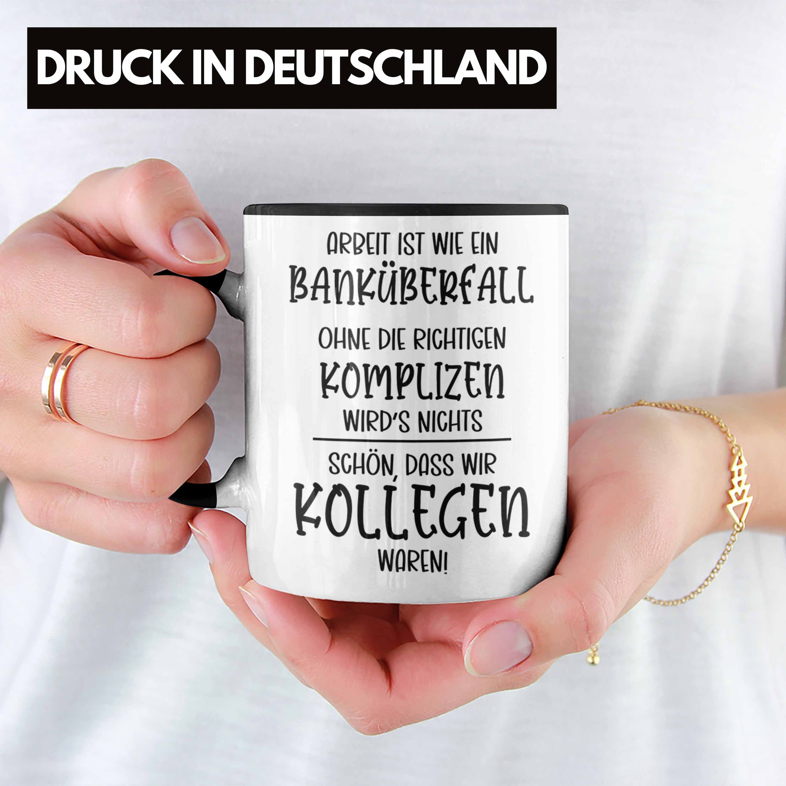 Trendation Tasse Trendation - Jobwechsel Tasse Geschenk Kollegen Kollegin Abschied Absc